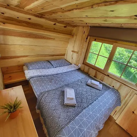 Unique Wooden House In Nature Chalet