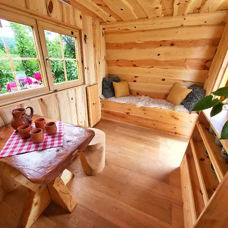 Unique Wooden House In Nature