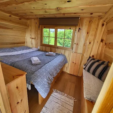 Unique Wooden House In Nature