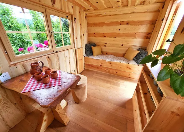 Unique Wooden House In Nature