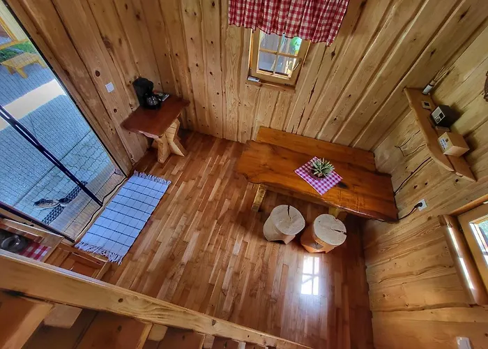 Chalet Unique Wooden House In Nature