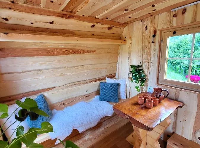 Unique Wooden House In Nature Chalet *